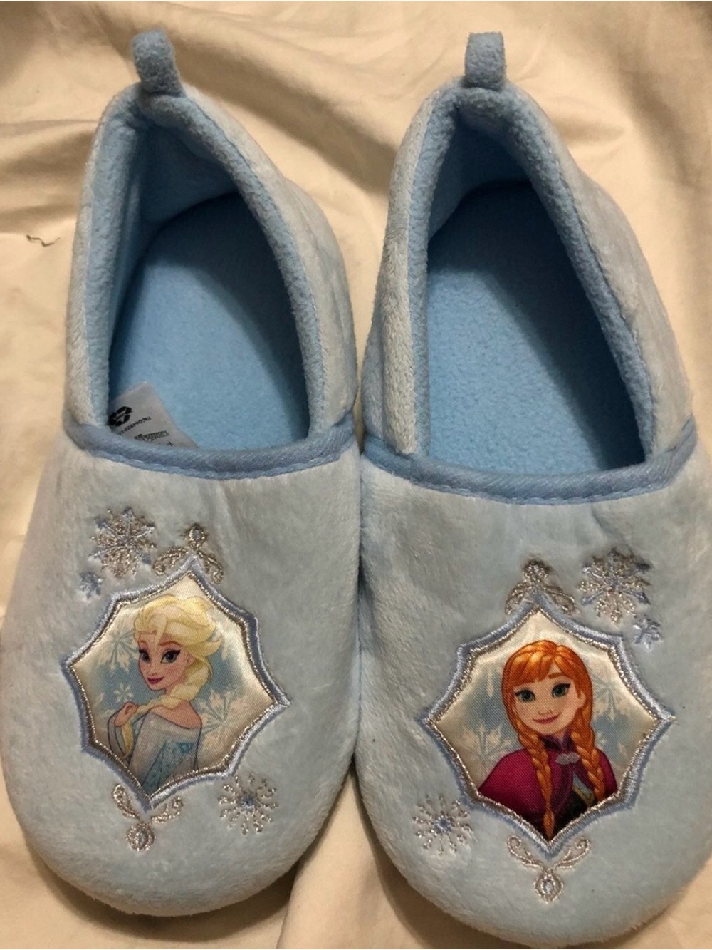 Frozen Elsa & Anna kids Slippers size 2-3